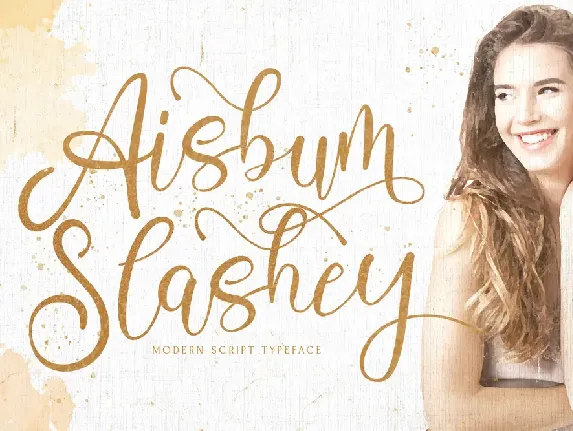 Aisbum Slashey font