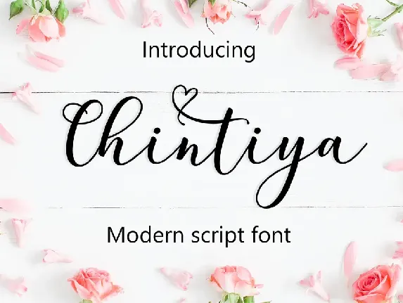 Chintiya Script font