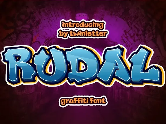 RUDAL font