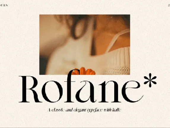 Rofane font