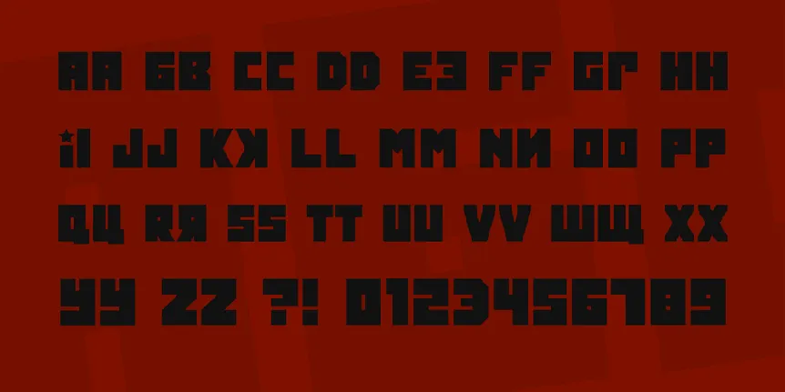 Tokarev font