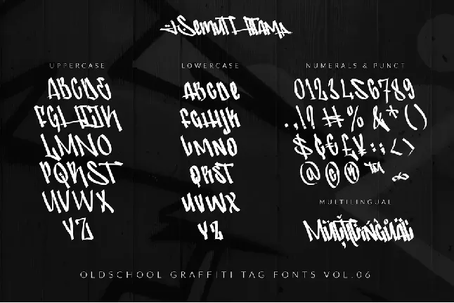 Tagging Empires font