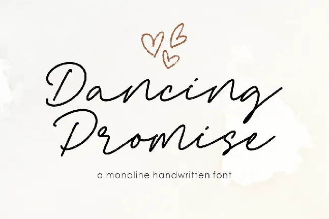 Dancing Promise font