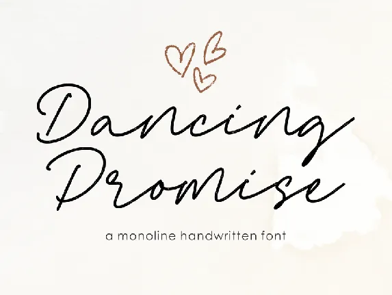 Dancing Promise font