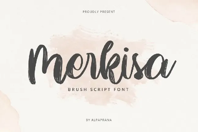 Merkisa font