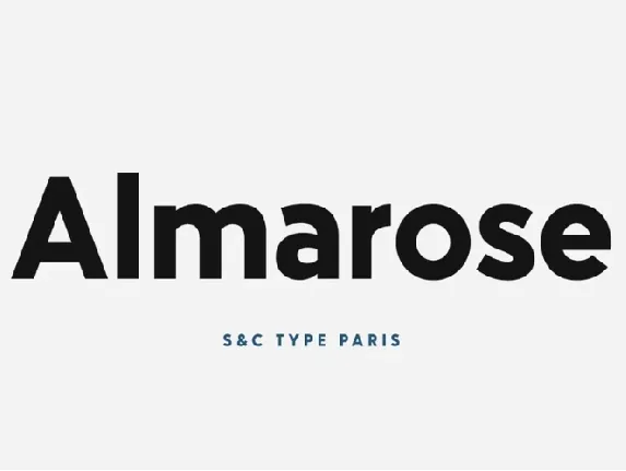 Almarose font