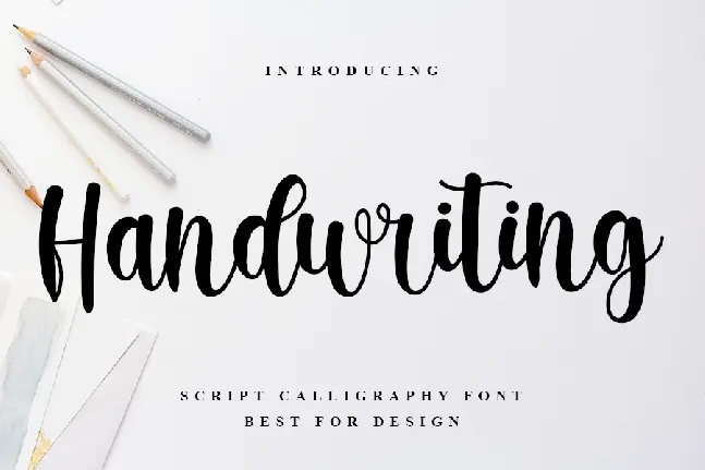 Handwriting font