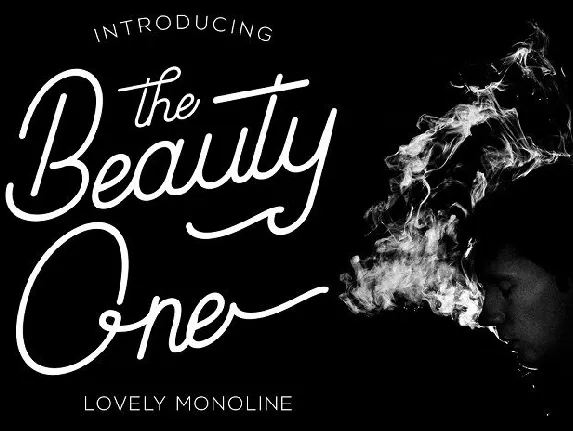 Beauty One Stylish font