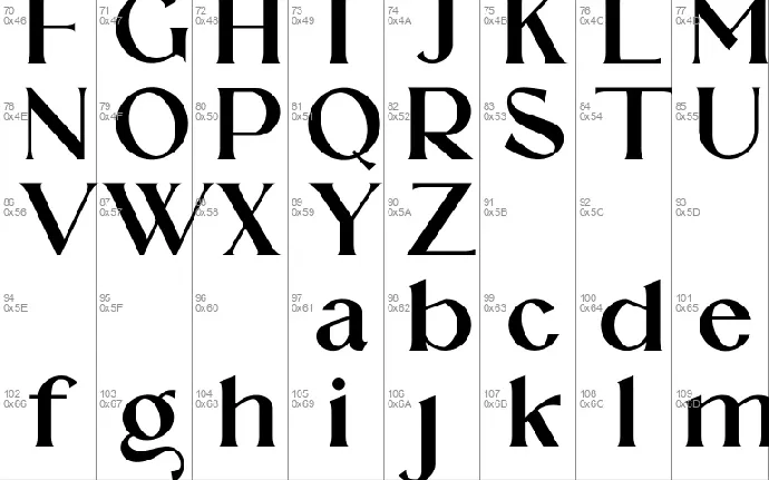 Aqrada font