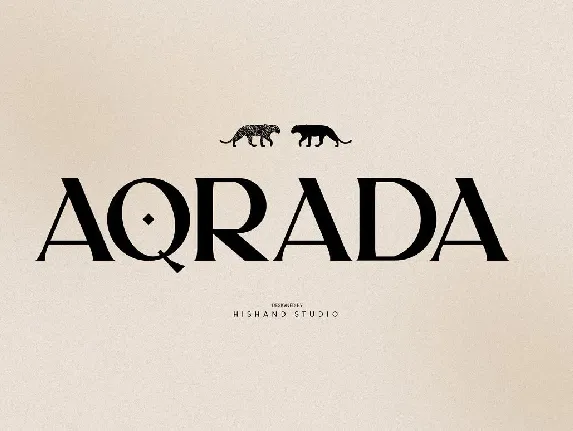 Aqrada font