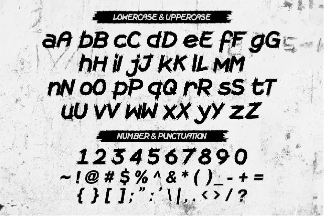 ROUGHPEN font