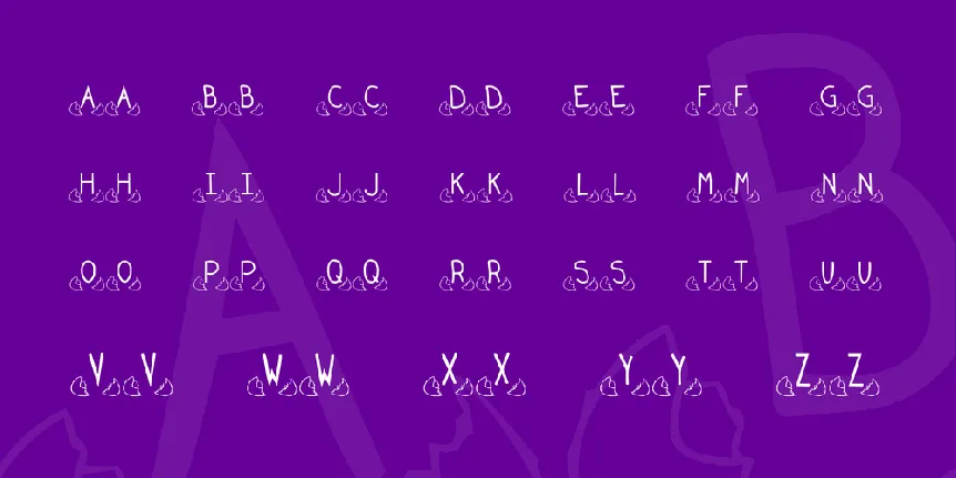 KR All Cracked Up font