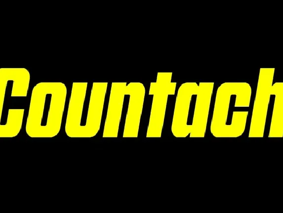 Countach Family font