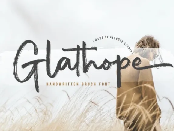 Glathope font