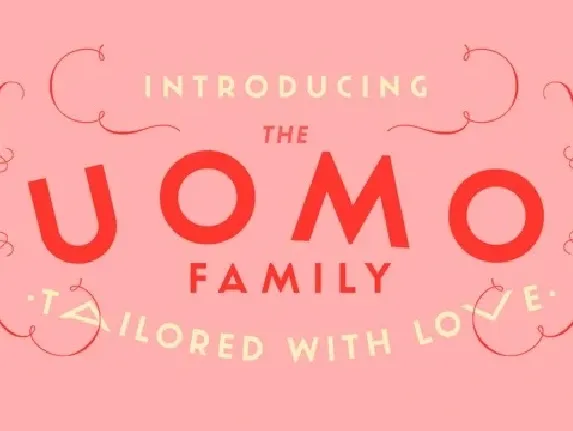 Uomo font