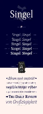 Singel Free font