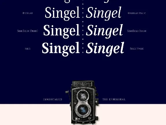 Singel Free font