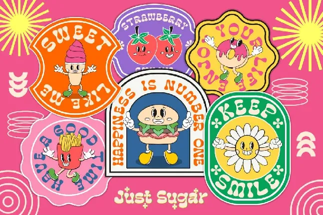 Just Sugar font