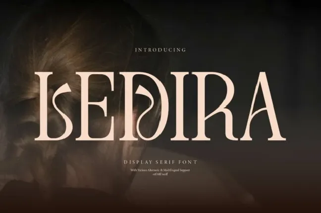 Ledira font