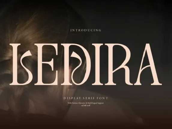 Ledira font