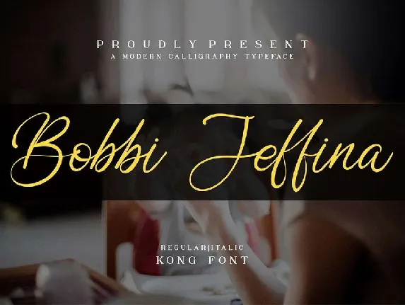 Bobbi Jeffina font