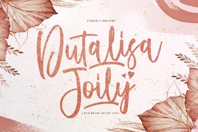 Dutalisa Joily font