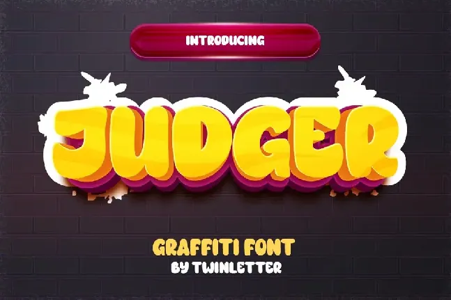 JUDGER font