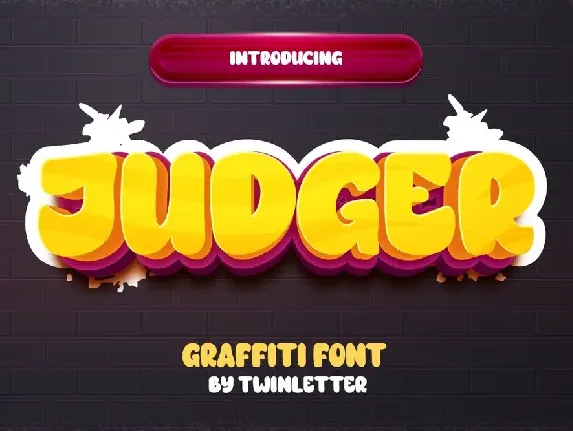 JUDGER font