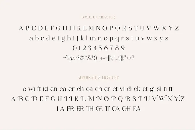 Ethereal font