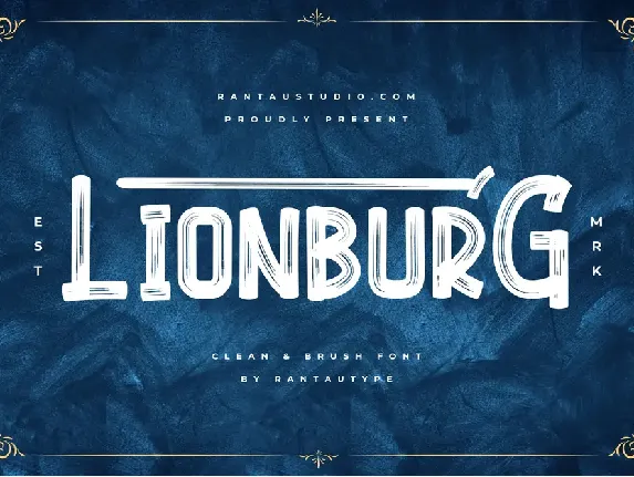 Lionburg font