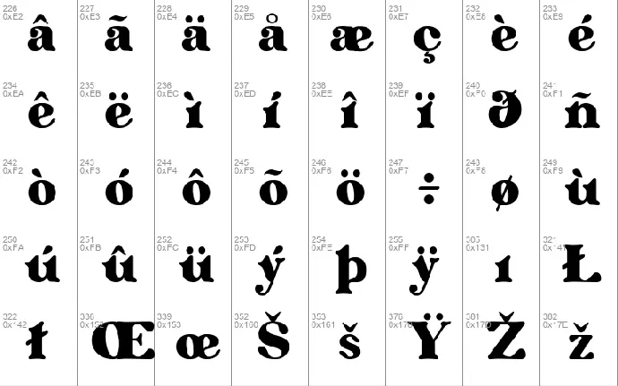 Saestwo font