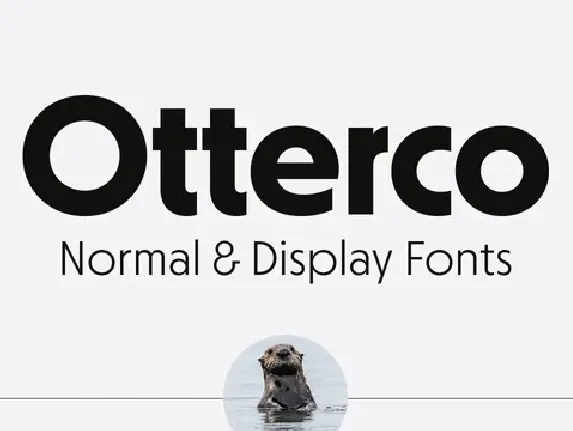 Otterco Family font