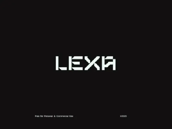 Lexa font