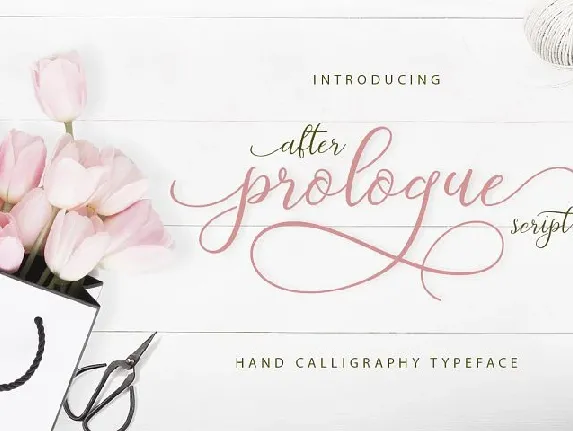 Prologue Script Lite Free font