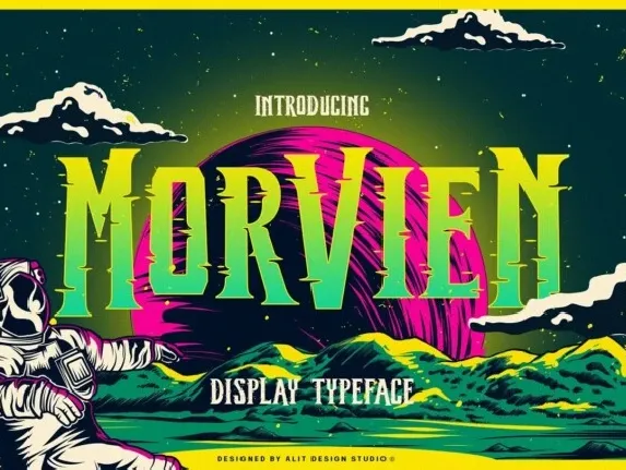 Morvien font