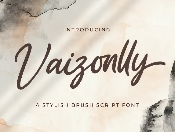 Vaizonlly font