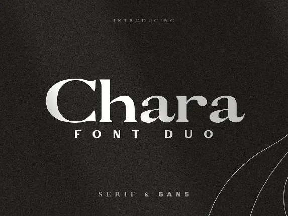 Chara Duo font