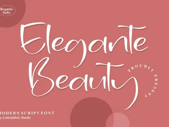 Elegante Beauty font