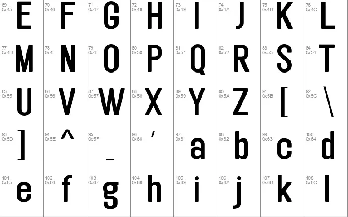 Hanika font