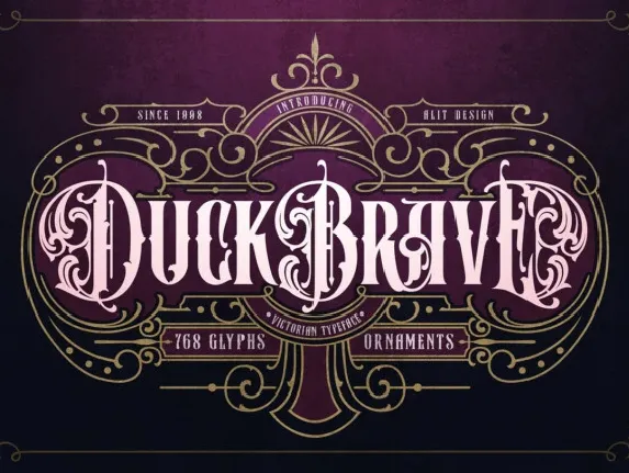 Duck Brave font