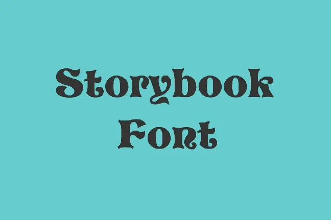 Storybook font