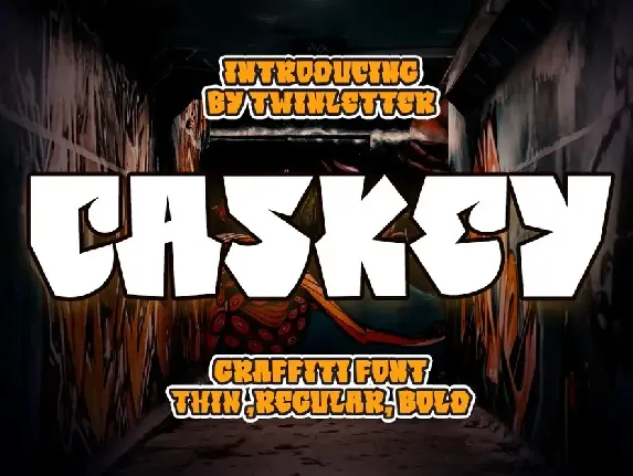 Caskey font