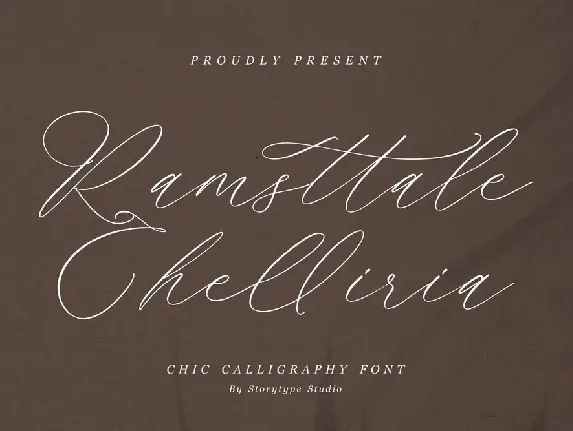 Ramsttale Chelliria font