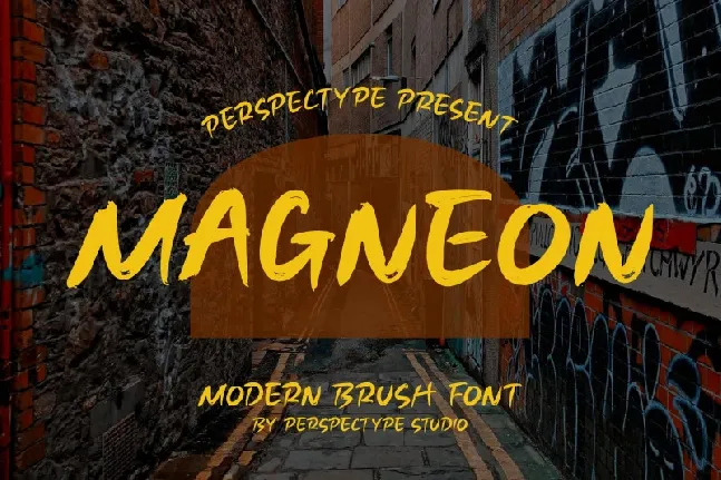 Magneon font