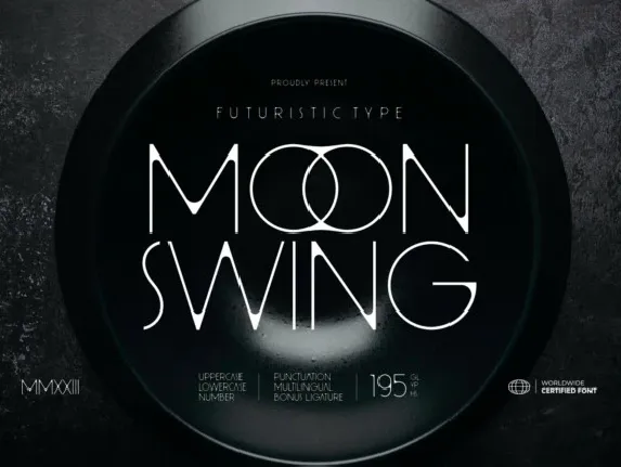 Moon Swing font