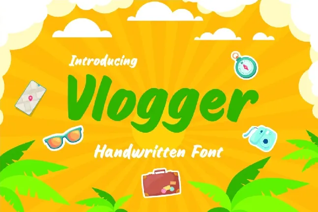 Vlogger font