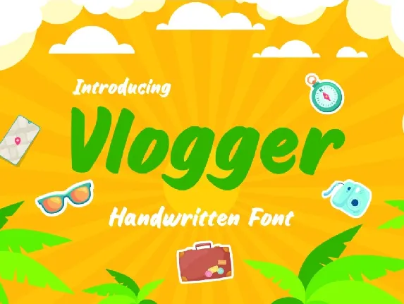 Vlogger font