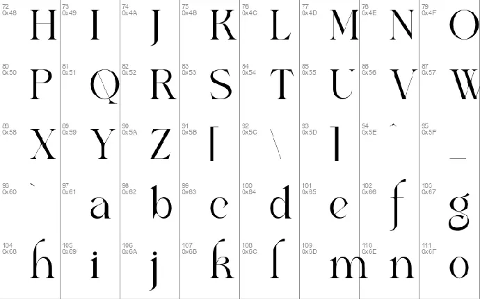 Wargika font