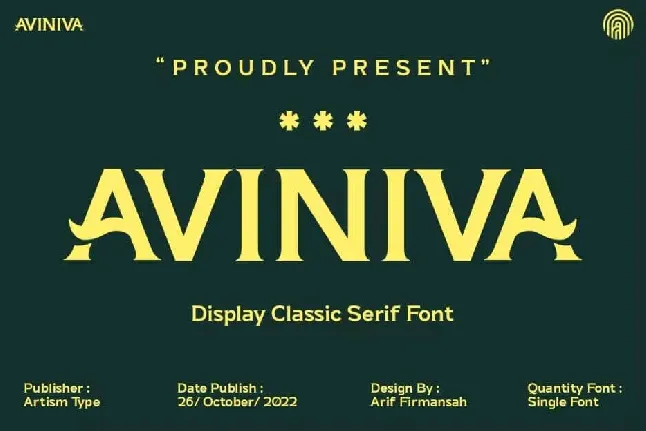 Aviniva font