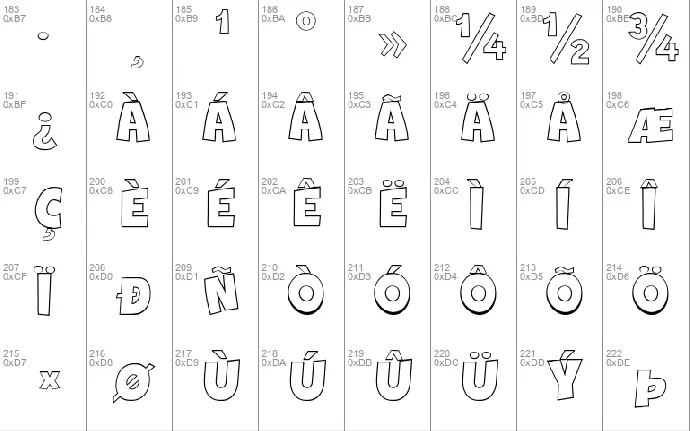 New Comic BD font